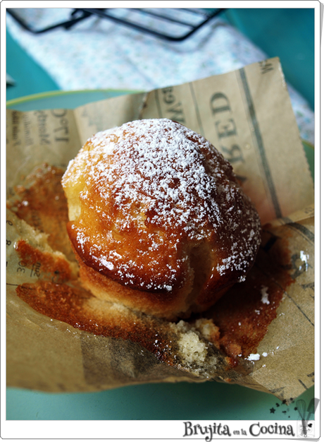 Magdalena limón con almibar Magdalena limón con almibar