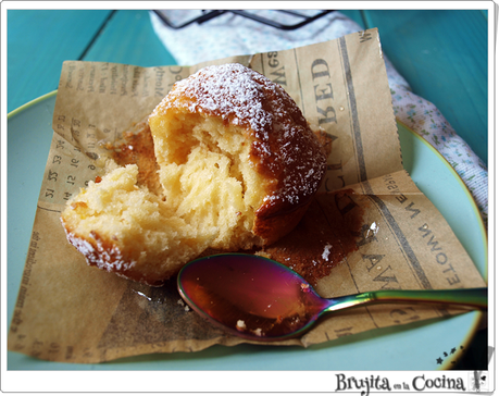 Magdalena limón con almibar Magdalena limón con almibar