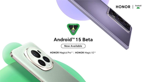 HONOR lanza el programa Beta de Android 15 para desarrolladores de HONOR Magic6 Pro y HONOR Magic V2 HONOR BETA ANDROID 15