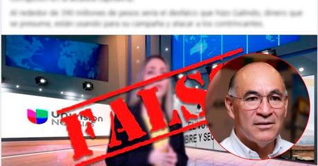 Enrique Galindo rechaza campañas de desinformación y apuesta por una campaña positiva