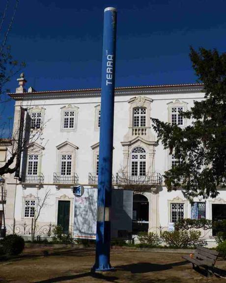 Planetario a escala en Estremoz