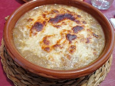 Sopa de cebolla gratinada