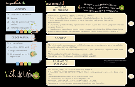 RECETA APERITIVO FÁCIL DE CHAMPIÑONES {CON SOBRASADA, QUESO, PEREJIL Y AJO}