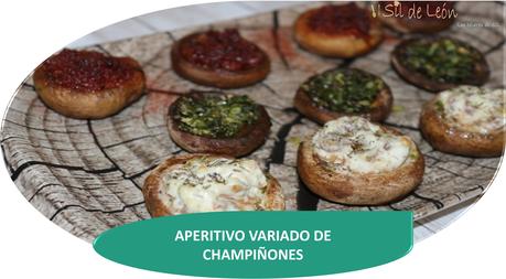 APERITIVO FÁCIL DE CHAMPIÑONES {CON SOBRASADA, QUESO, PEREJIL Y AJO}