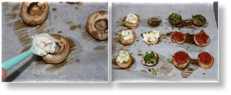 APERITIVO VARIADO DE CHAMPIÑONES PASO A PASO