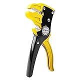 Relota Alicate Pelacables Automático, Pelacables Electricista Multifuncional para Alambre 0.5-6mm, Pela Cables 2 en 1 Herramienta de Ajuste, Alicate Pelador para Pelar y Cortar Cables