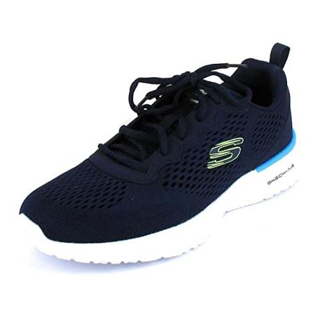 El Mejor 10 skechers hombre memory foam de 2024: La Elección de los Especialistas Skechers Skech-Air Dynamight Tuned Up, Zapatillas de Deporte Hombre, Navy Engineered Mesh PU Lime Trim, 40 EU