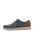 Skechers Relaxed Fit Melson Planon, Zapatos Hombre, Navy, 41 EU