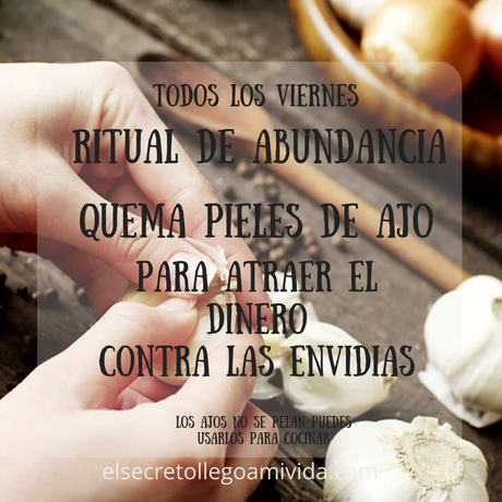 Ritual de los viernes para la abundancia