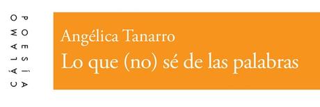 Lo que (no) sé de las palabras, Angélica Tanarro