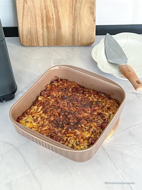 Gratinado de patatas en Airfryer Gratinado de patatas en Airfryer