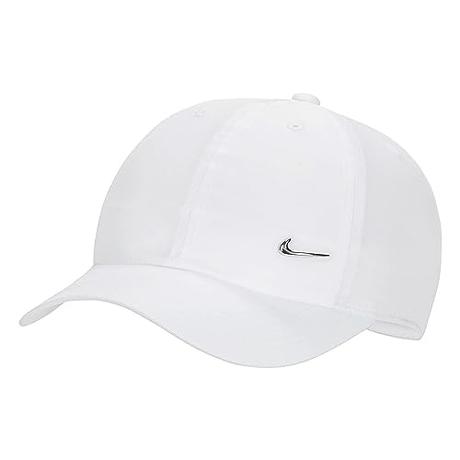 NIKE FB5064-100 K NK DF Club Cap US CB MTSWSH Hat Unisex Blanco Tamaño 1SIZE