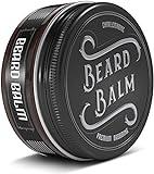 GANADOR DEL TEST 1,1 - Charlemagne Beard Balm - Bálsamo para la barba Natural - Cera barba cuidado de la barba - Crema para barba desarrollada por barberos - Pomada para la barba - balsamo barba
