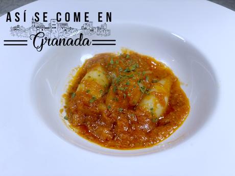 Chipirones Rellenos de Cebolla Chipirones Rellenos de Cebolla