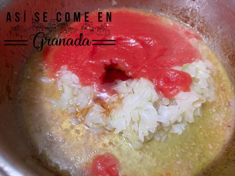 Chipirones Rellenos de Cebolla Chipirones Rellenos de Cebolla