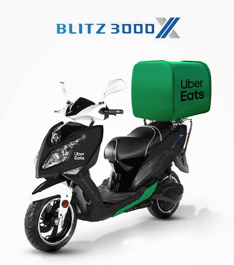 Uber Eats se asocia con Blitz Motors en Londres para hacer que la entrega de alimentos sea más sostenible