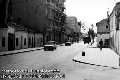 Calle Constitución en 1980