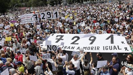 Recortar en sanidad es un acto criminal