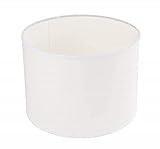 Rayher Pantalla para lámpara, Poliéster, Redondo, blanca, 25 cm ø, 15 cm alto, tulipa personalizable, 2308302