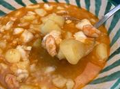 Suquet rape langostinos