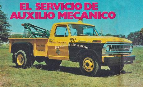 Auxilios mecánicos del Automóvil Club Argentino del año 1973
