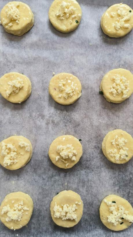 Scones de queso y curry Scones de queso y curry