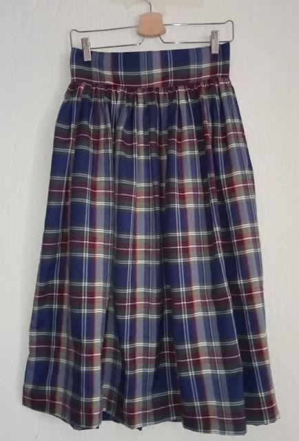 FALDA CUADROS FALDA CUADROS