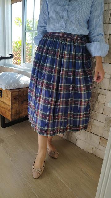 FALDA CUADROS FALDA CUADROS