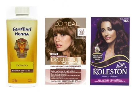 Tinturas para tapar canas opciones henna tinturas colores amarillas grises blancas