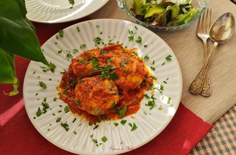 Pescadilla en salsa de tomate