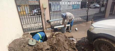 Interapas Actúa para Reparar Fugas en Fraccionamiento Santuario