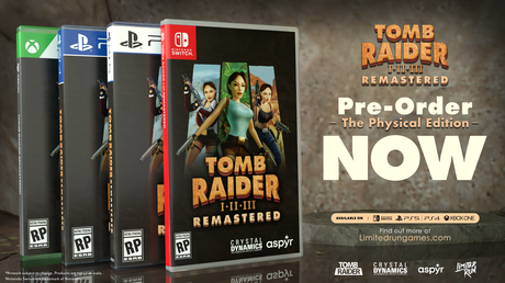 Anunciadas las ediciones físicas de Tomb Raider I-III Remastered Starring Lara Croft