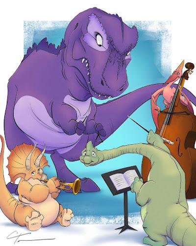 Unas cuantas ilustraciones dinosaurianas... (XCI)