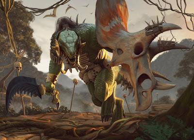 Unas cuantas ilustraciones dinosaurianas... (XCI)