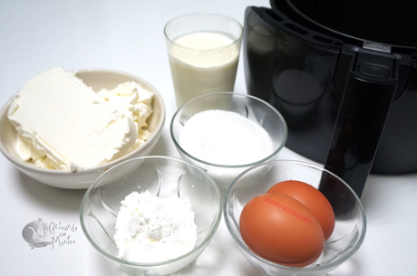 Tarta de queso La Viña en horno y freidora de aire Tarta de queso La Viña en horno y freidora de aire