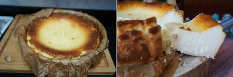 Tarta de queso La Viña en horno y freidora de aire Tarta de queso La Viña en horno y freidora de aire