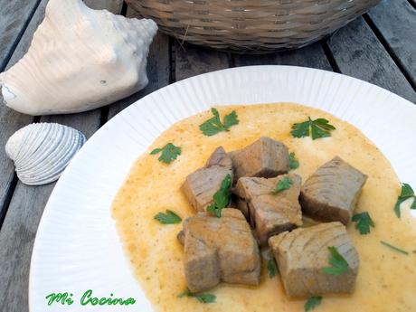 TACOS DE ATÚN ROJO A LA ROTEÑA CON COMINO.
