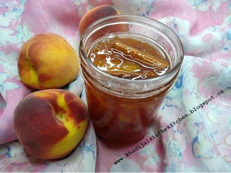 CONFITURE DE PÊCHES / PEACH JAM / MERMELADA DE MELOCOTONE / مربى الخوخ