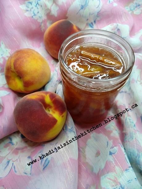 CONFITURE DE PÊCHES / PEACH JAM / MERMELADA DE MELOCOTONE / مربى الخوخ