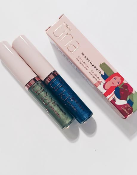 Sombra líquida fix natura una verde azul metálico colores como se ven duración precio argentina