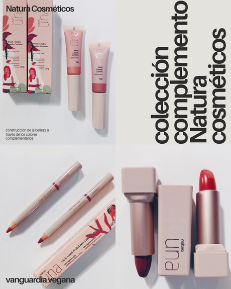 Colección complementos natura una sombras líquidas labiales lápiz multi labial conforto argentina colores como quedan precio donde se compra