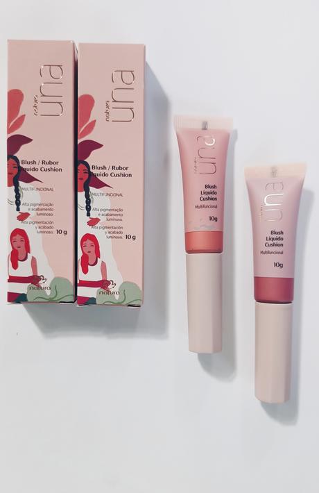 Blush cushion natura colores pink coral Blush líquido en crema cushion natura una complementos