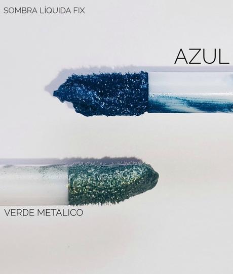 sombra líquida fix natura sombra liquida fin natura como queda colores azul verde metálico opinion argentina precio donde se compra