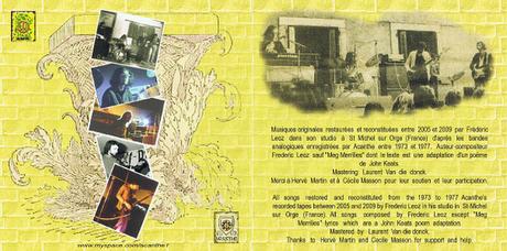 Acanthe. Someone Somewhere. Edición Rockarte