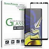 amFilm Protector Pantalla Galaxy Note 9, Anti-Burbujas Cristal Vidrio Templado Protector de Pantalla para Samsung Galaxy Note 9 (Negro)