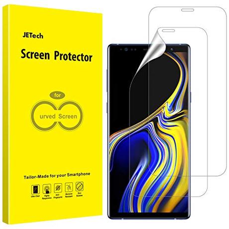 El Mejor 10 samsung note 9 de 2024: La Elección de los Especialistas JETech Protector Pantalla Compatible Samsung Galaxy Note 9, Ultra Transpanrente Película de TPU, Compatible con Funda, 2 Unidades
