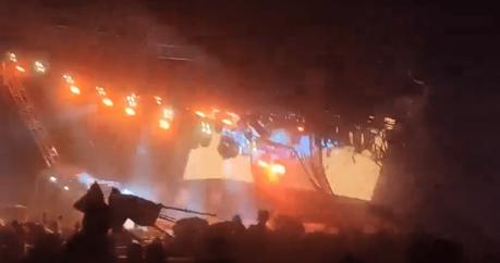 (video) Seis personas pierden la vida tras caída de escenario en el cierre de campaña de Jorge Álvarez Máynez en Nuevo León