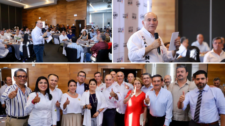 Enrique Galindo Ceballos anuncia planes de expansión vial y seguridad para impulsar la competitividad en SLP