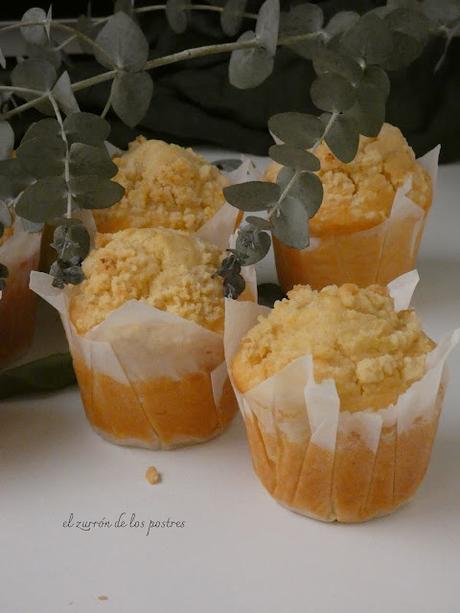 Muffins de Limón con Streusel Muffins de Limón con Streusel