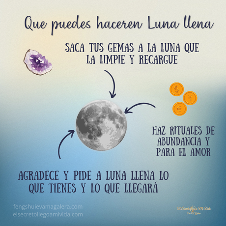 Luna llena 🌕 23 de mayo Rituales 🪄